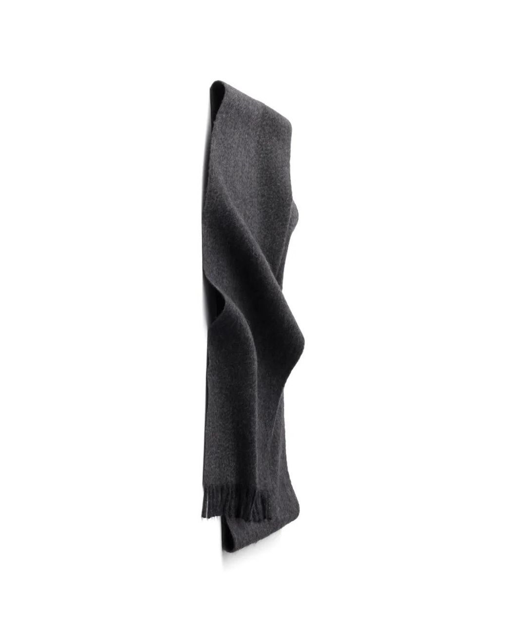 Prada Black Cashmere Scarf