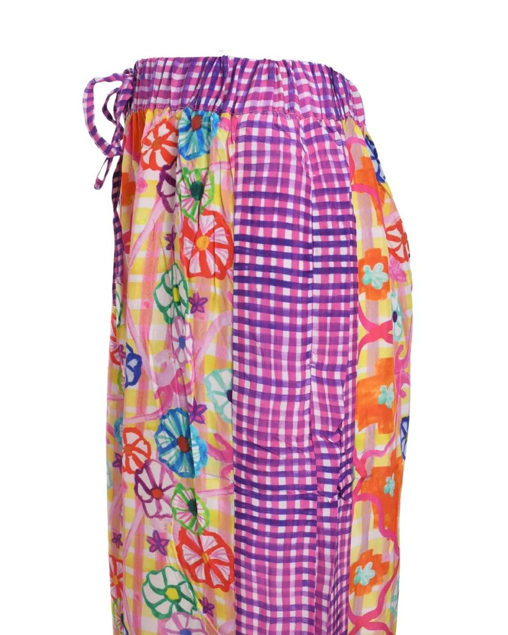 Celiab White Yatri Trousers