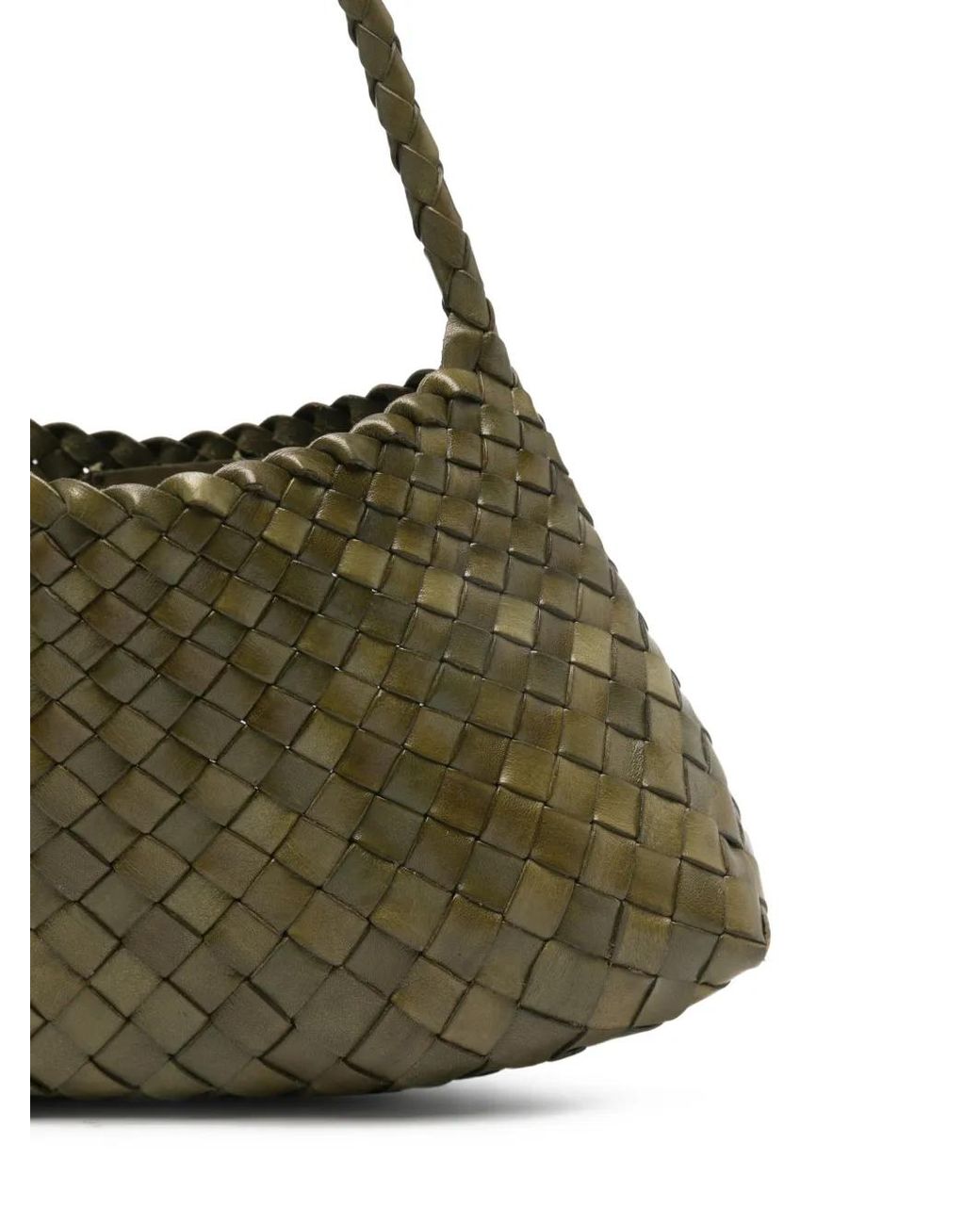 Dragon Diffusion Green Rosanna Woven Tote Bag