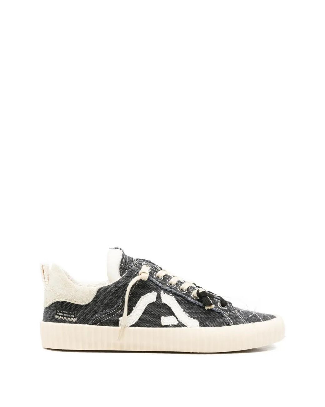 Springa White Wavy Sneakers for men