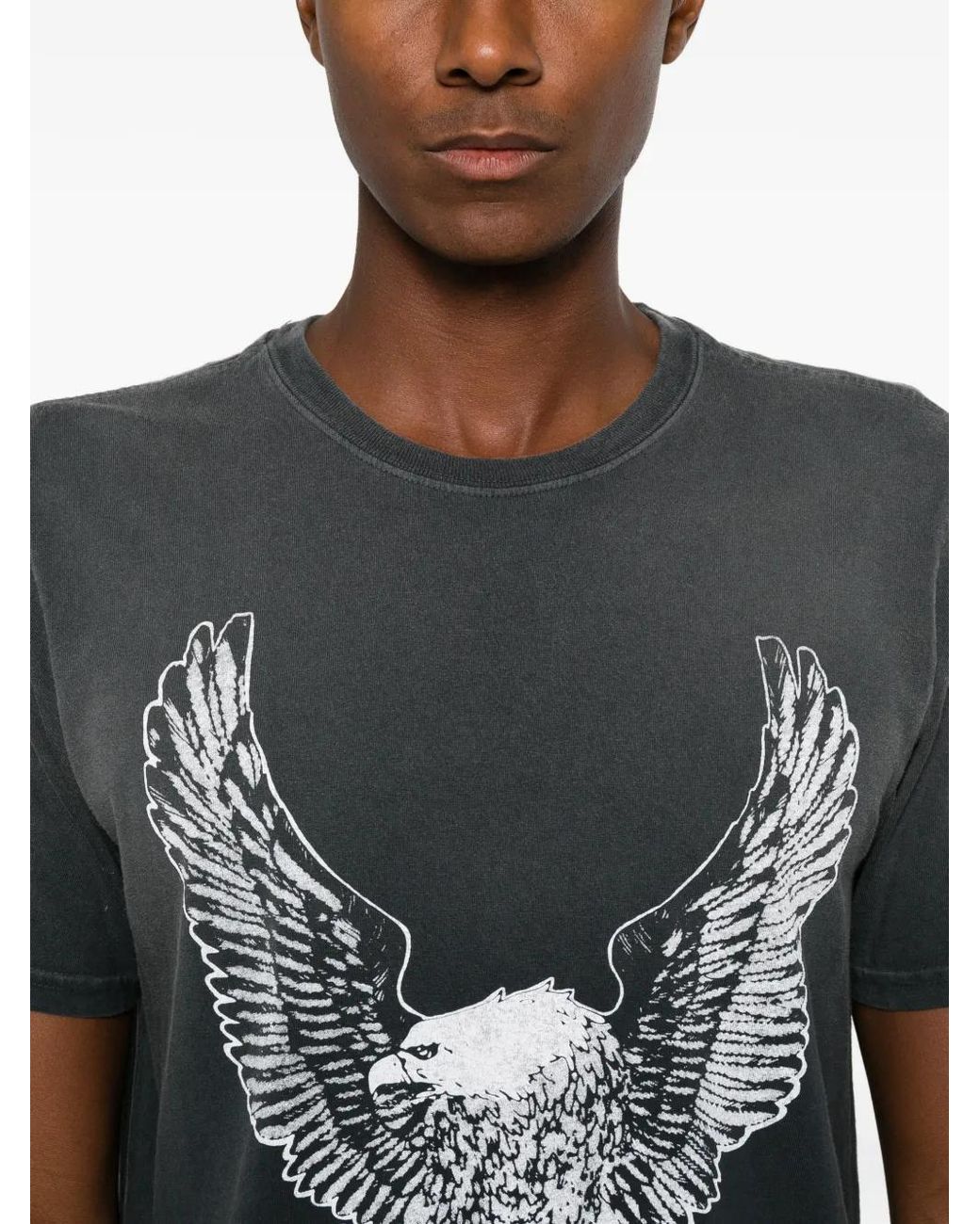 One Of These Days Black Graphic-Print T-Shirt for men