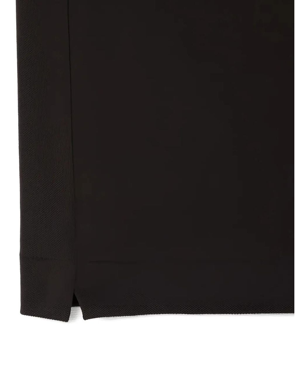 Lacoste Black Classic Fit L.12.12 Light Piqué Polo for men