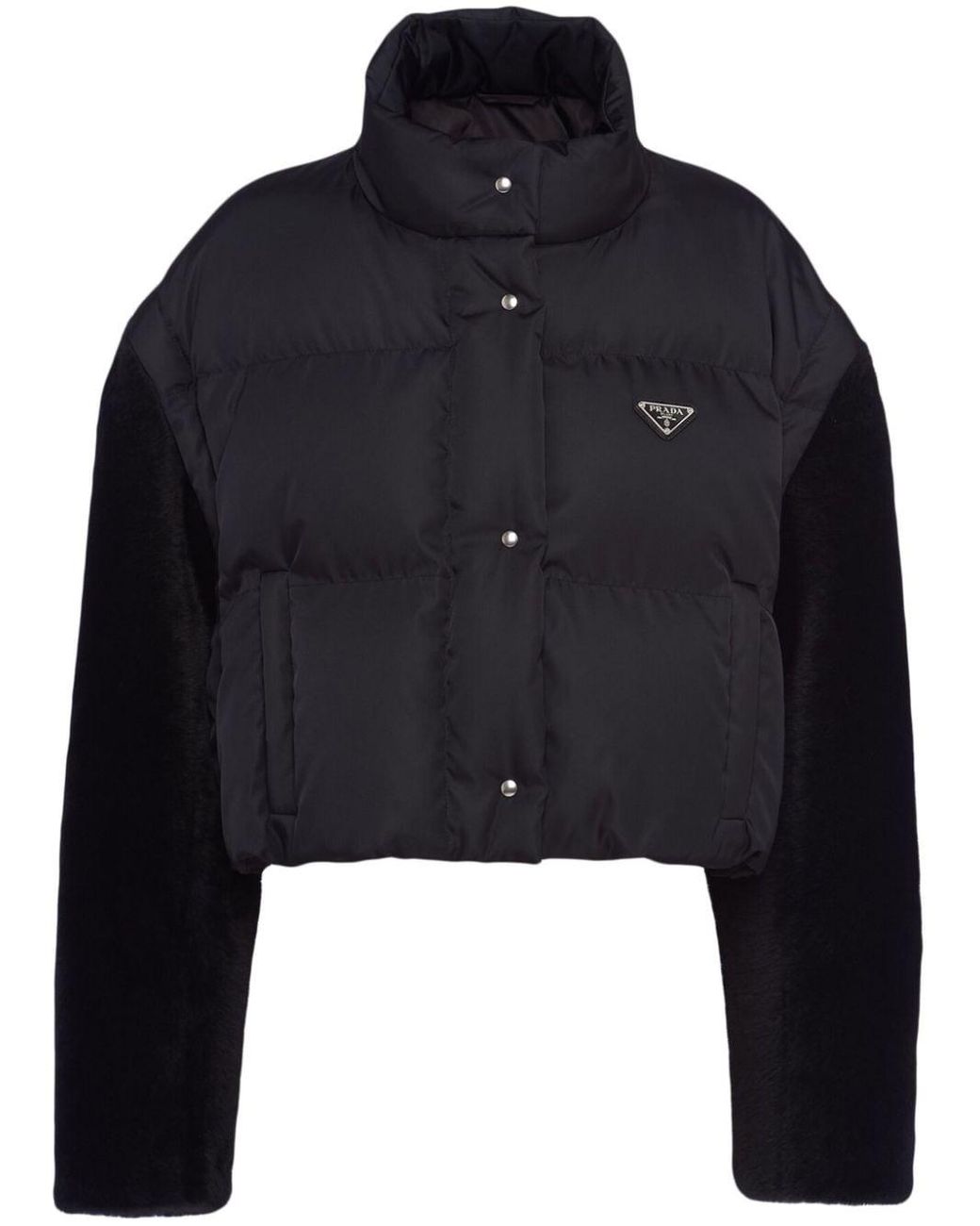 Black Re-nylon Down Jacket