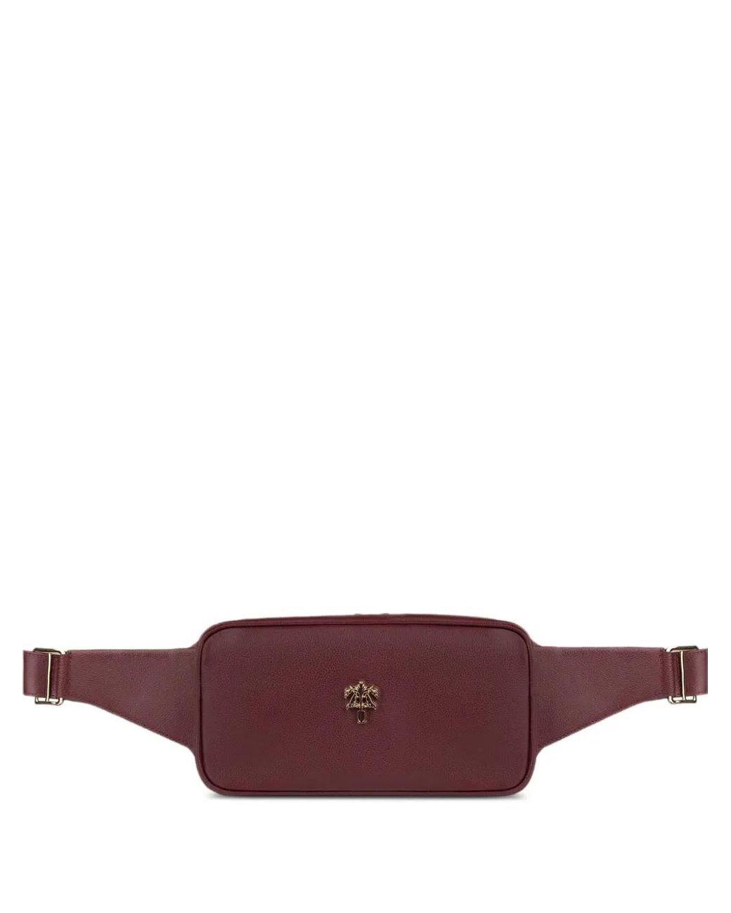 PLACE OF ELMS Brown Gürteltasche Mit Logo-Schild