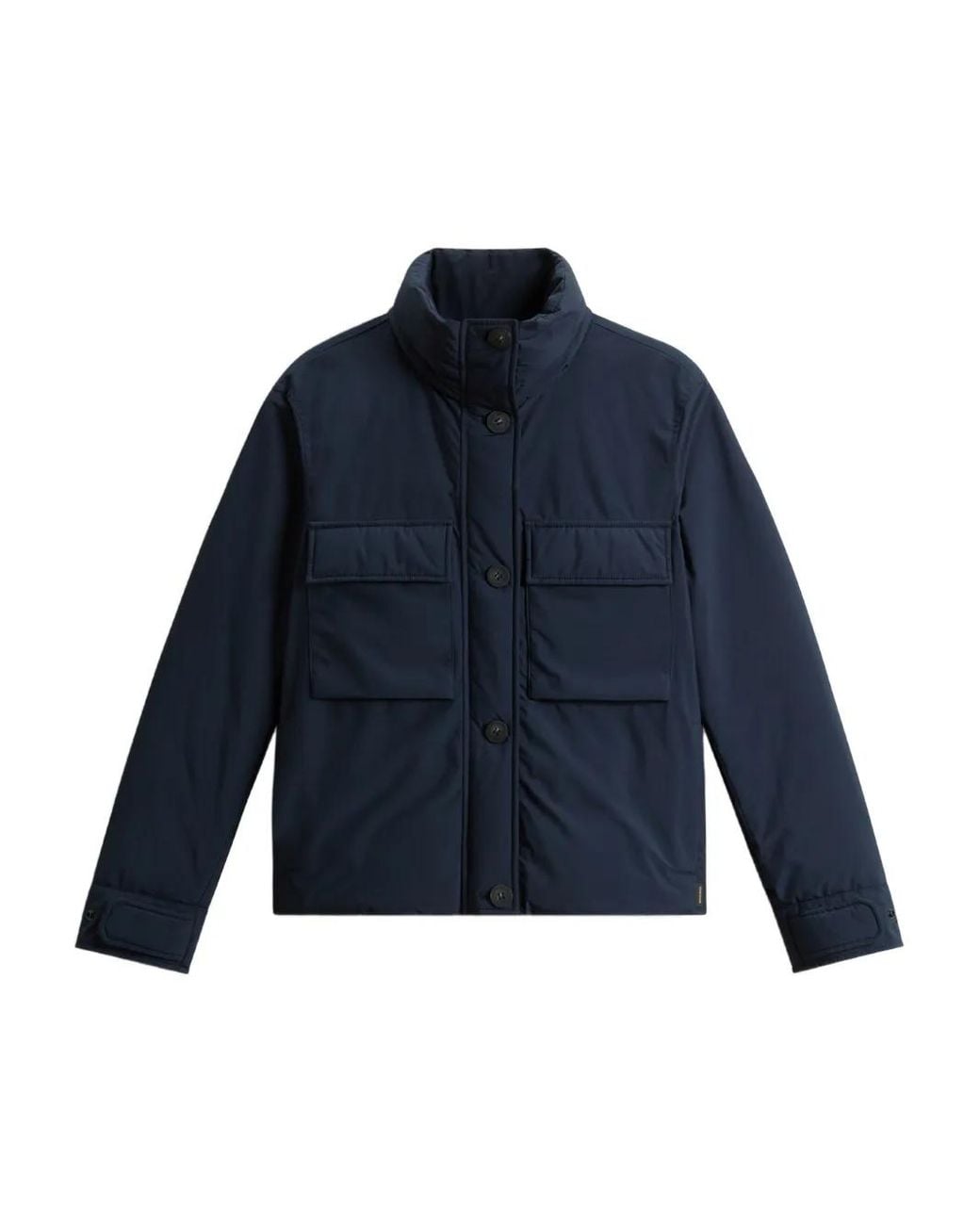Plumífero Con Bolsillo De Solapa Woolrich de color Blue