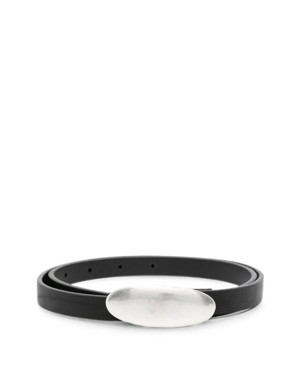 Won Hundred White Kansas Belt for men