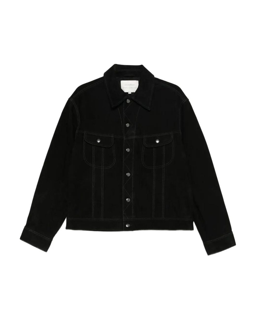 Studio Nicholson Black X Aaron Levine Boston Jacket for men