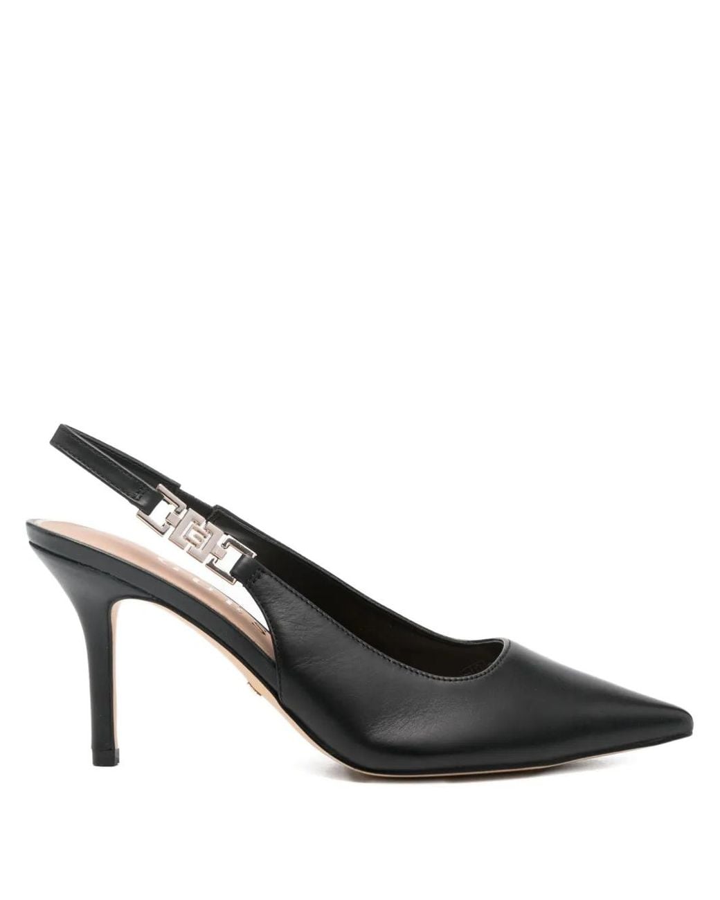 Guess Black 850Mm Slingback Pumps