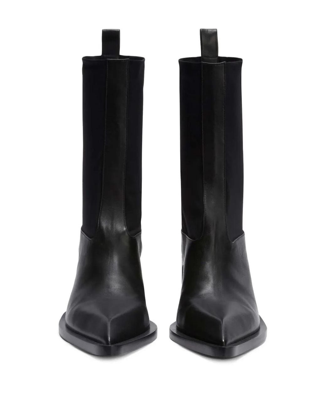 Jil Sander Black Ankle Boots