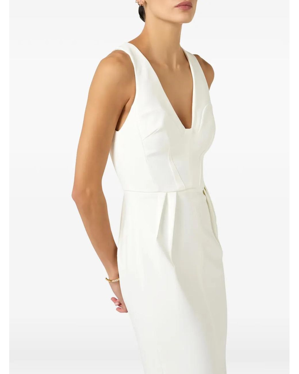 Elisabetta Franchi White Dress