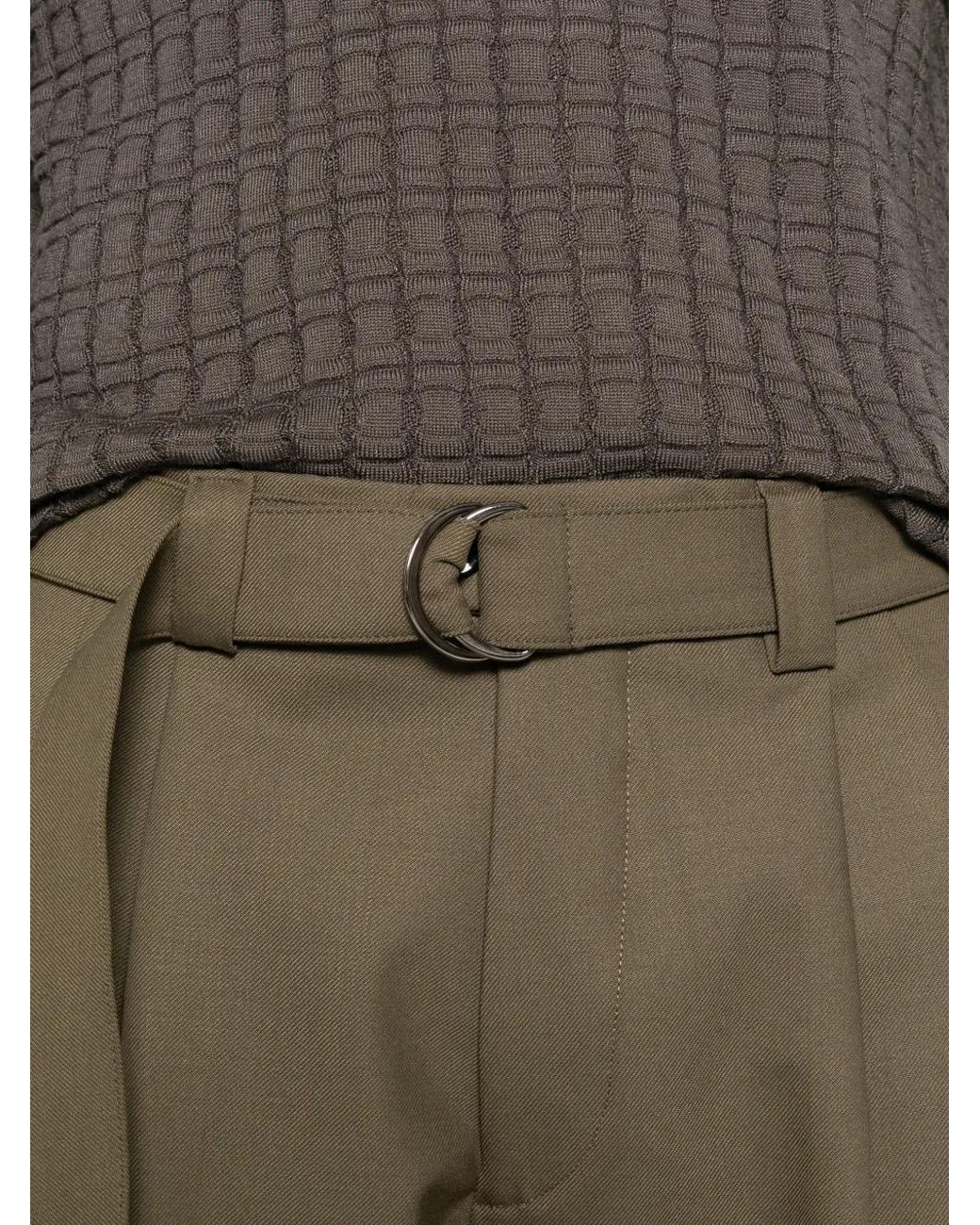 Pantalones Con Cinturón Eraldo de hombre de color Gray