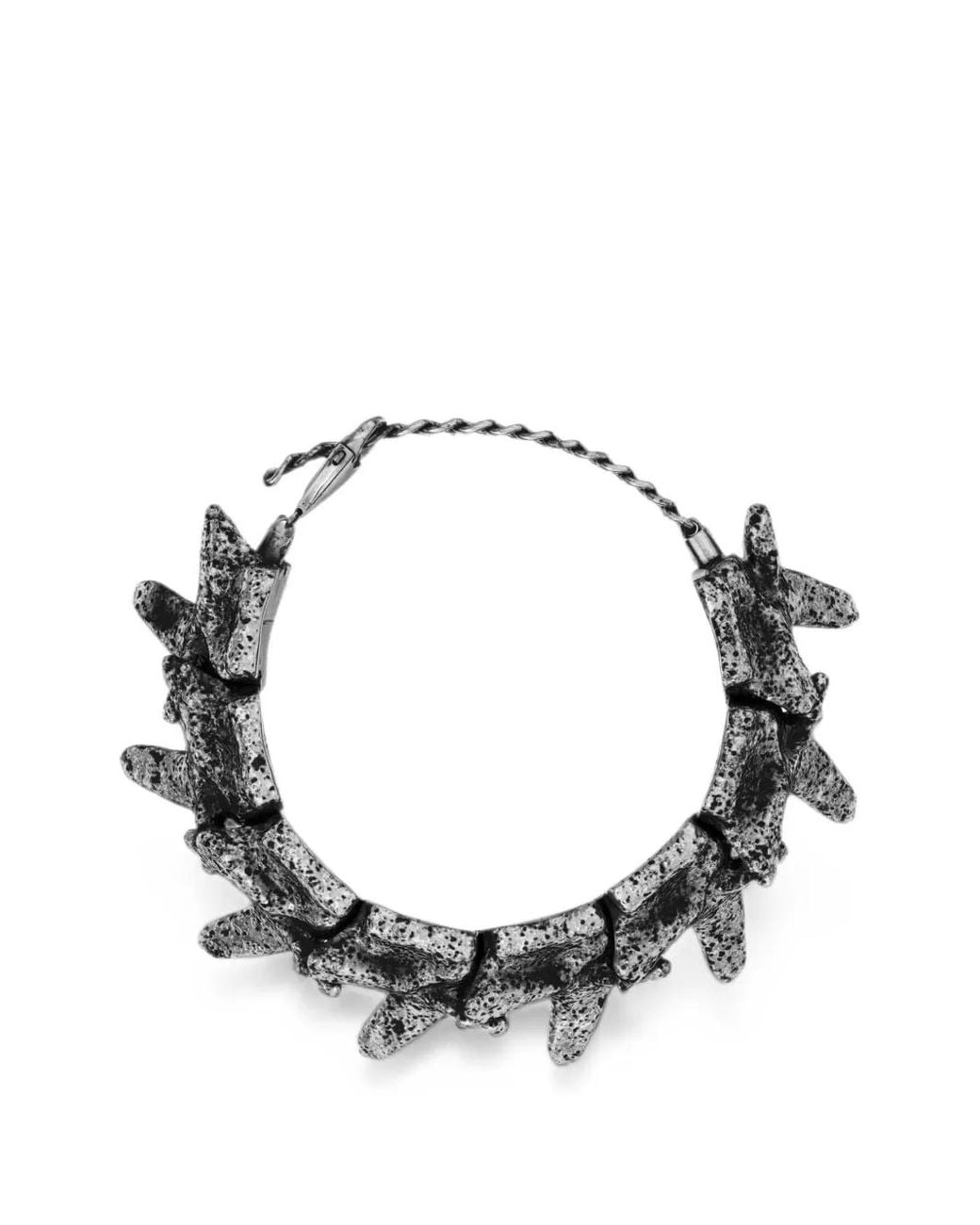 Bracciale Con Componenti di DIESEL in Metallic
