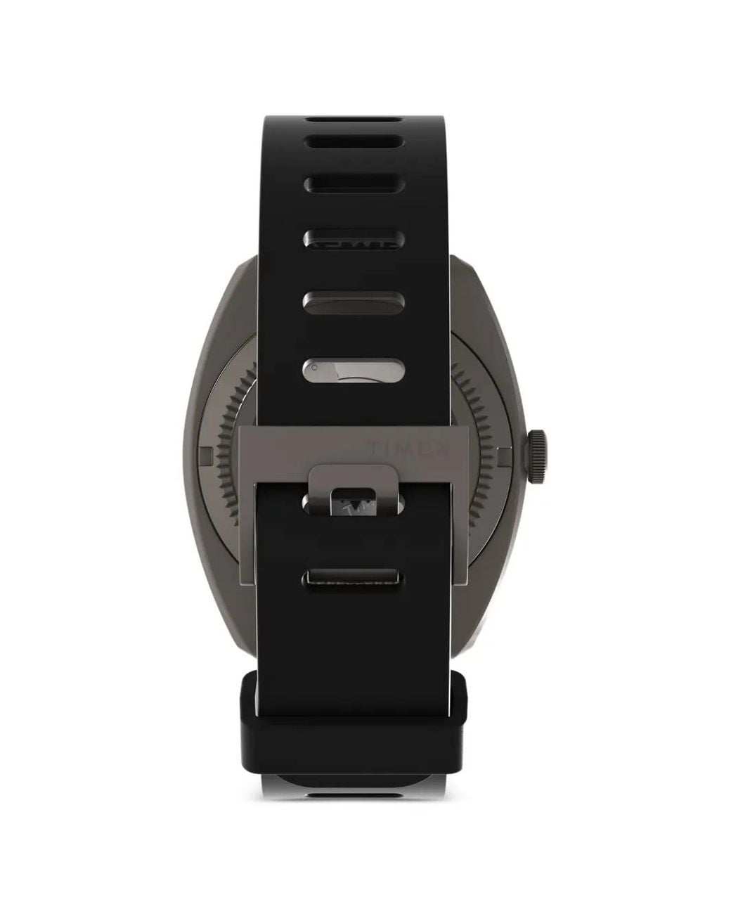 Timex Black Expedition Pioneer Titanium Automatic Gmt 41Mm Watch for men