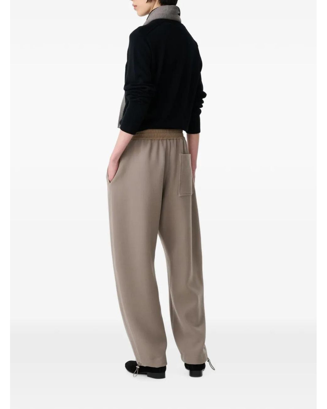 Studio Nicholson Black Maren Half-Zip Sweater