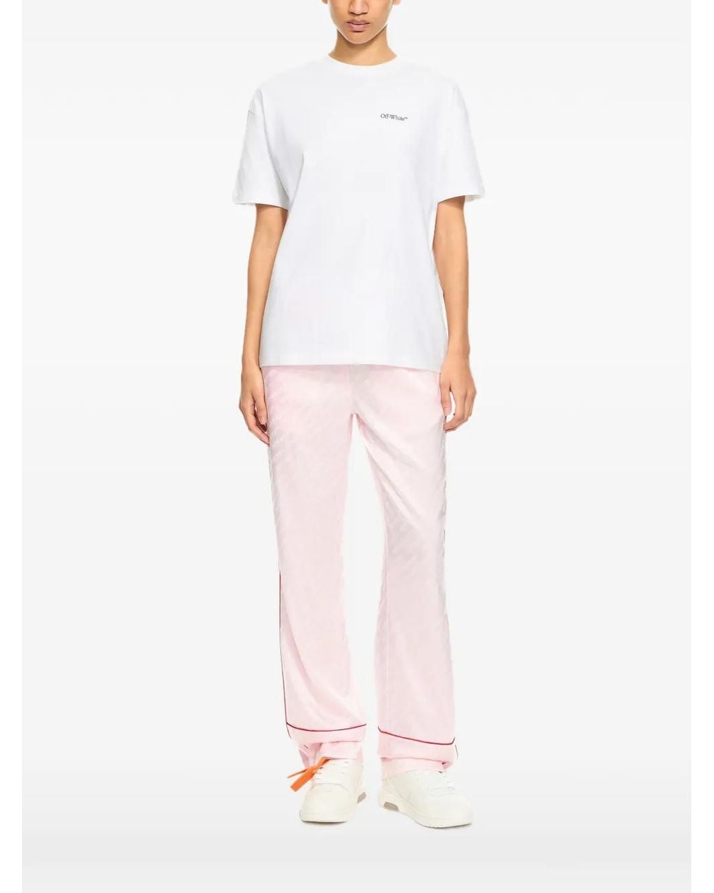 Off-White c/o Virgil Abloh White Arrow Glowing Flower T-Shirt