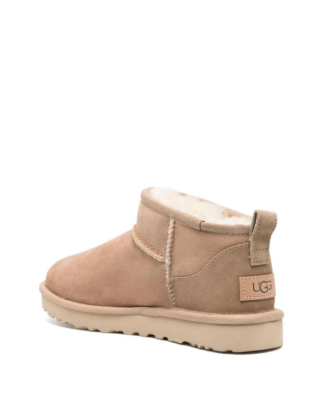 Ugg Natural Low-Cut Calf Leather Boots
