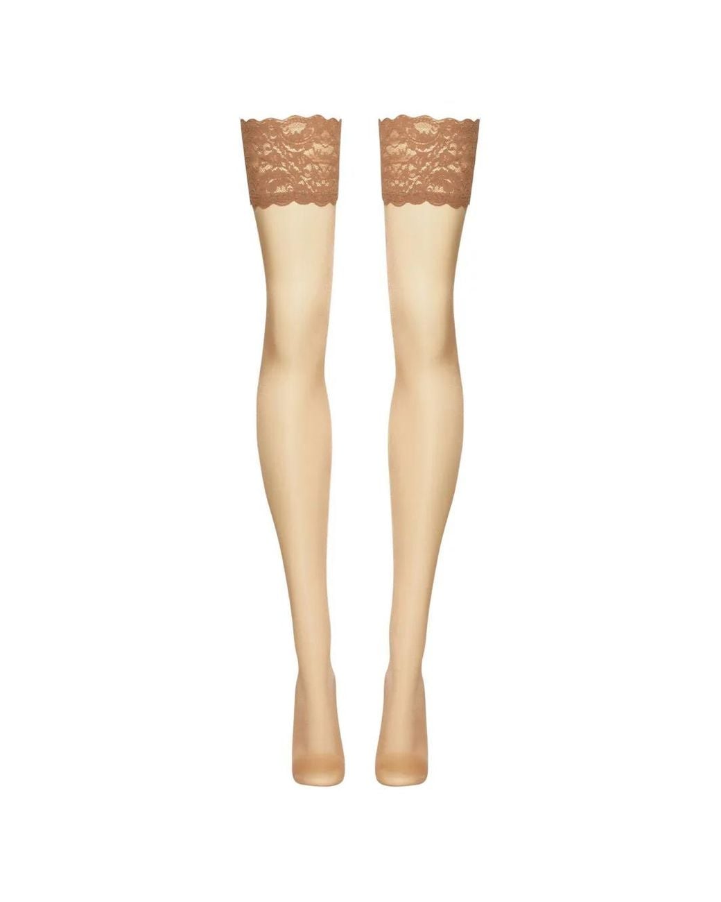 Wolford White Bas Satin Touch 20