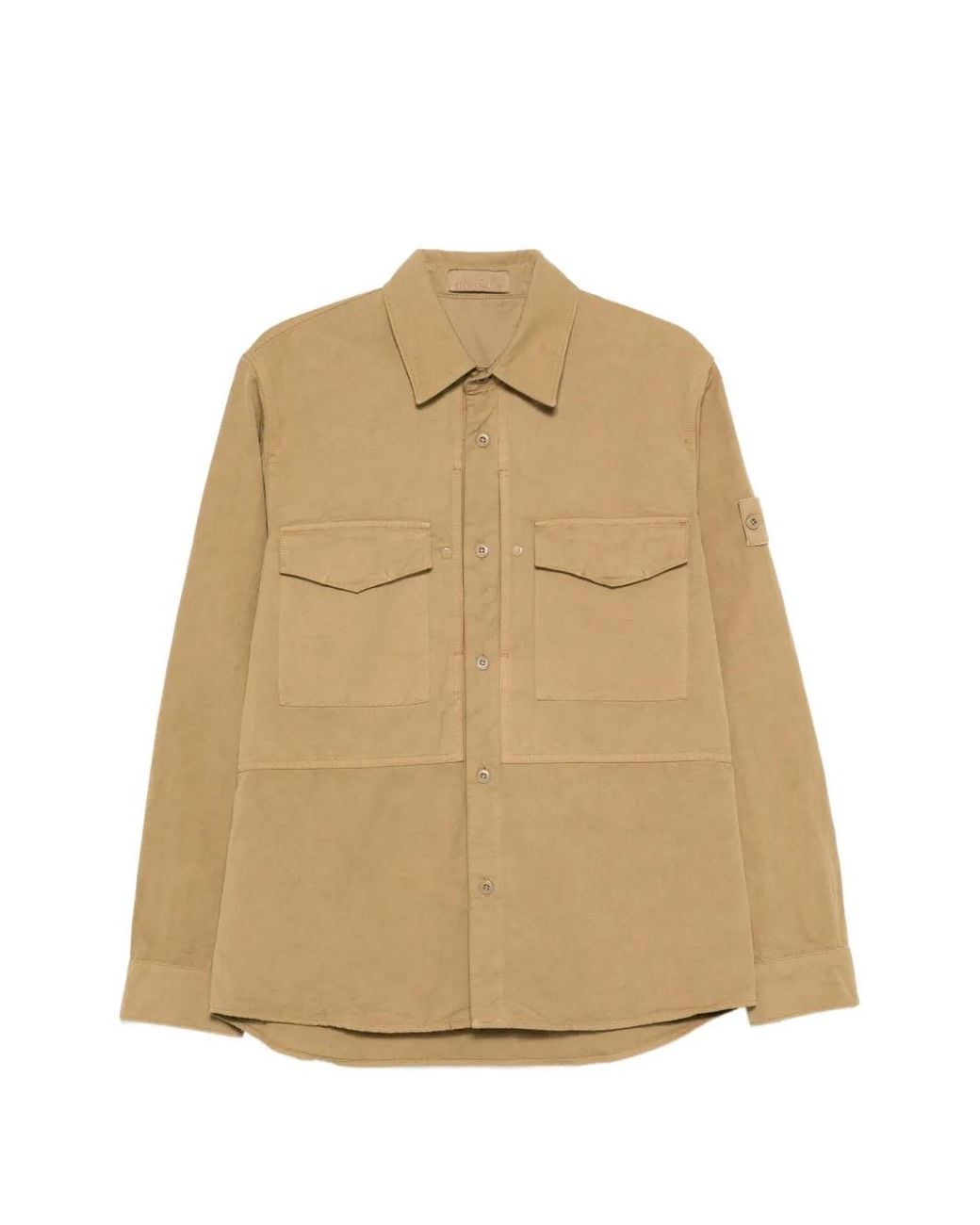 Stone Island Natural Ghost Shirt Jacket for men