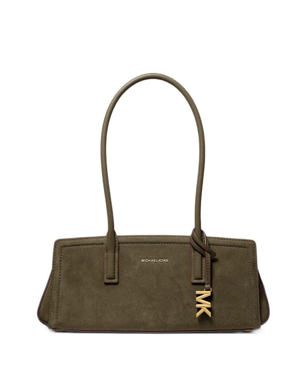 Michael Kors Metallic Petit Sac Porté Épaule En Daim Laila