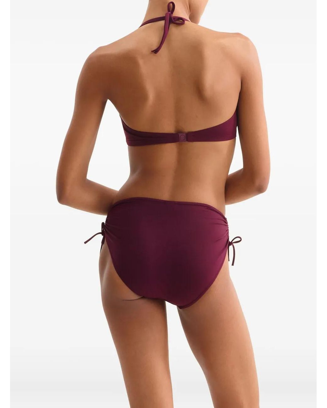 Bas De Bikini À Détails Noués Sofia Eres en coloris Purple
