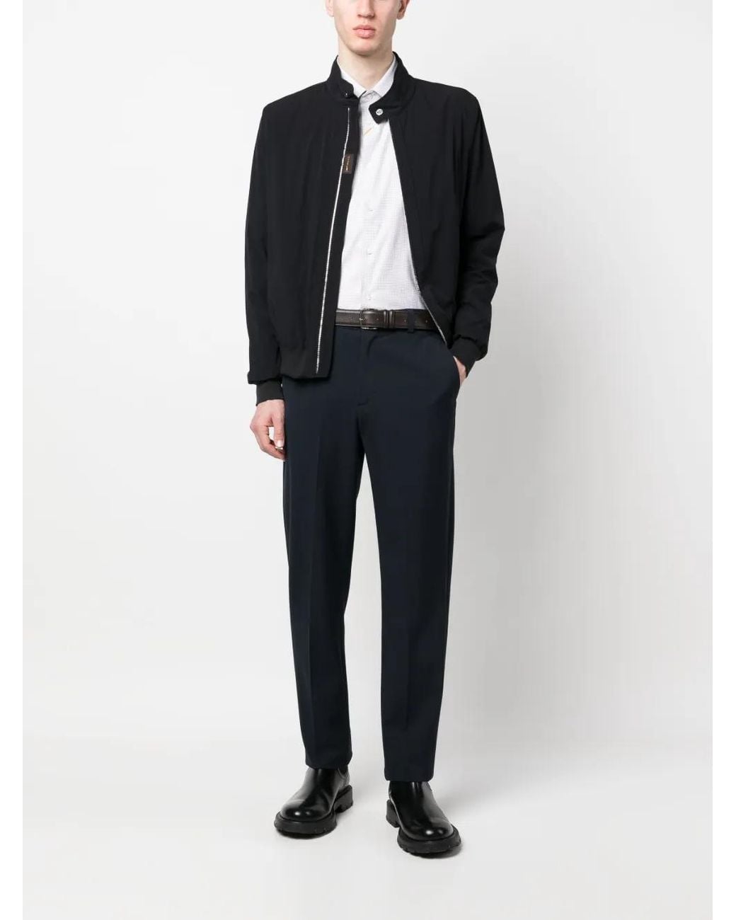 Moorer Black Lightweight Jacket for men