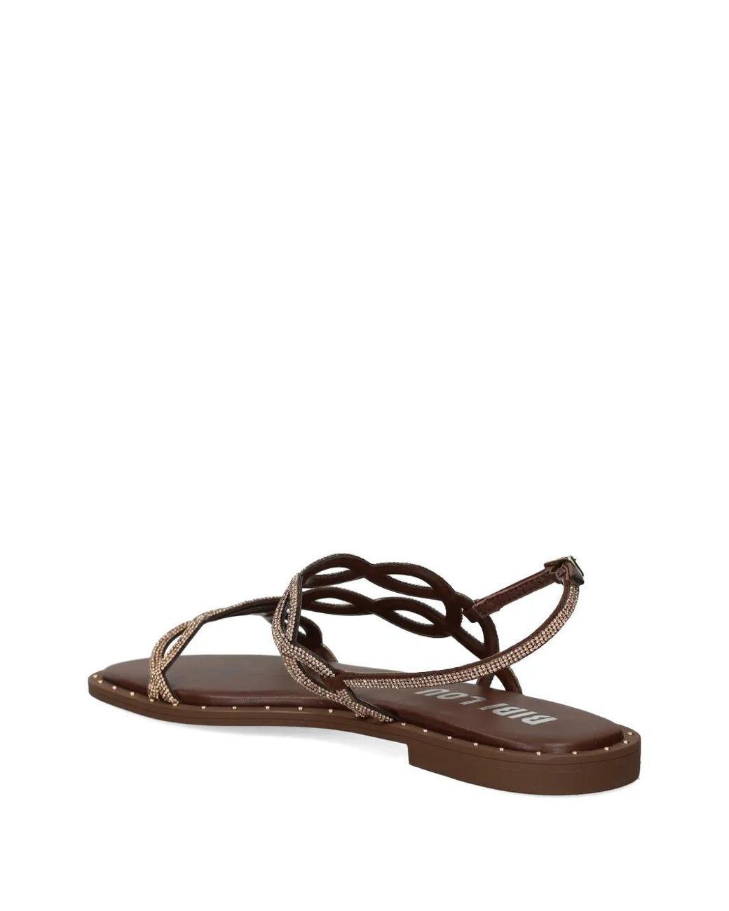 Bibi Lou White Illion Crystal-Embellished Sandals