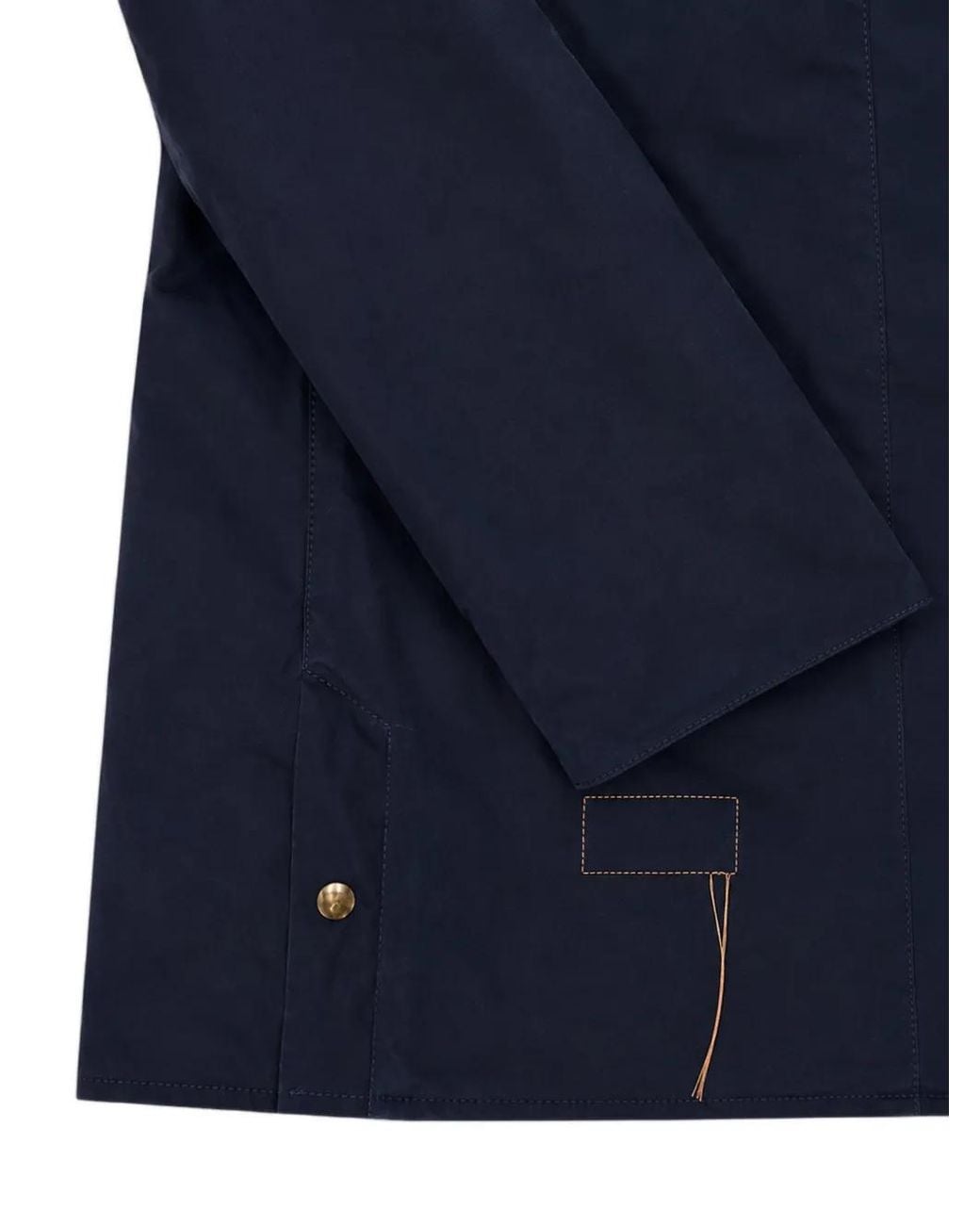 Fortela Blue Floriane Waxed-Cotton Jacket