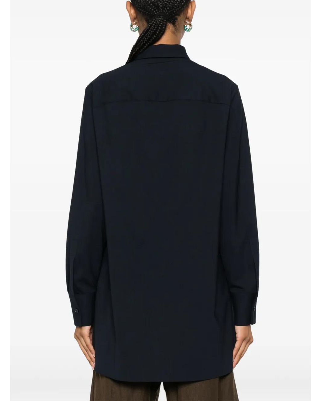 Numerootto Blue Long-Sleeve Shirt