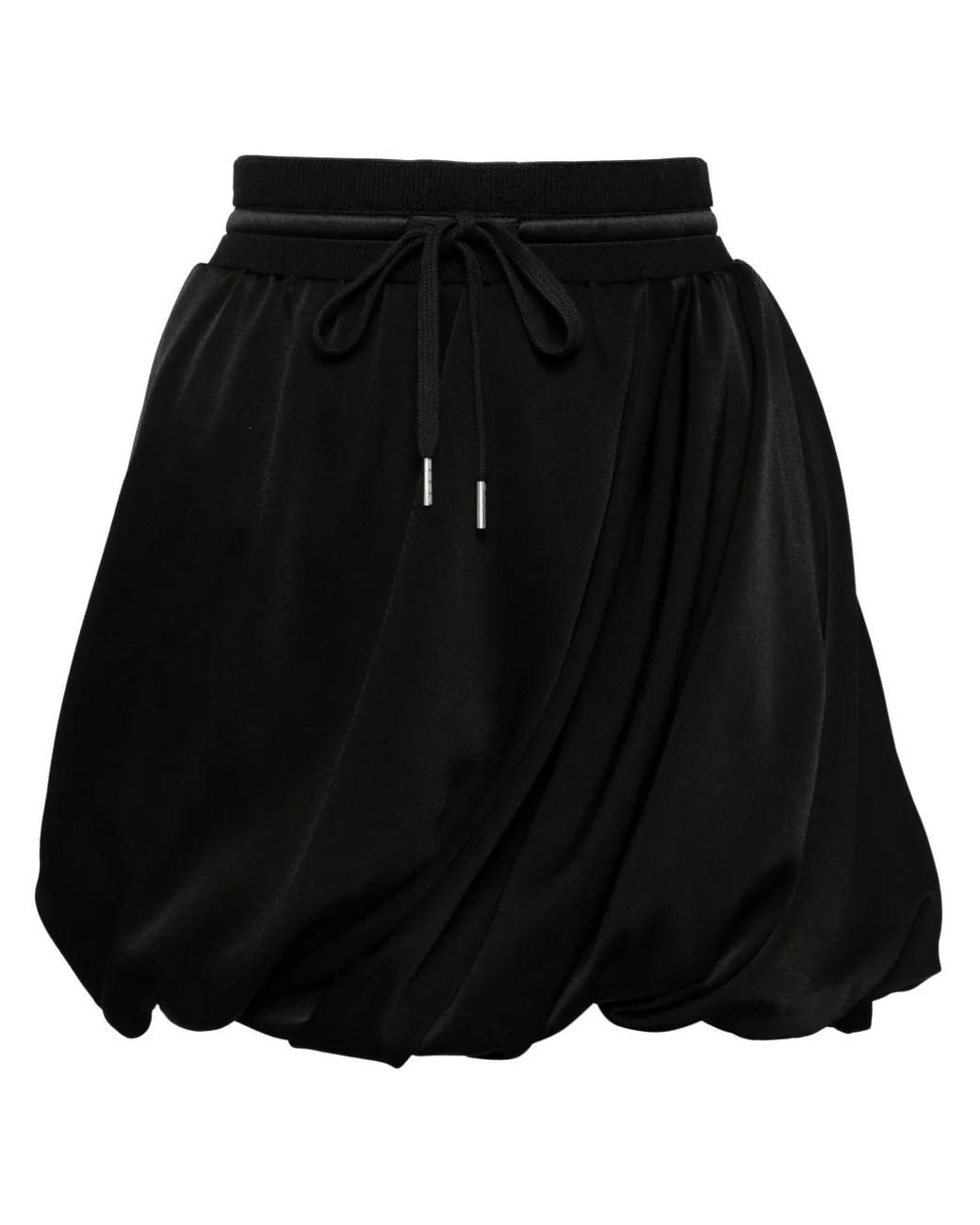 Helmut Lang Black Bubble Skirt