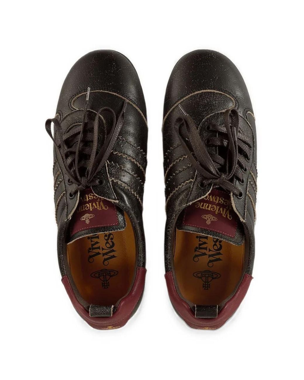 Vivienne Westwood Black Drunken Trainers for men