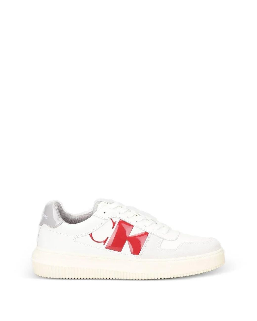 Calvin Klein Pink Logo-Print Sneakers for men