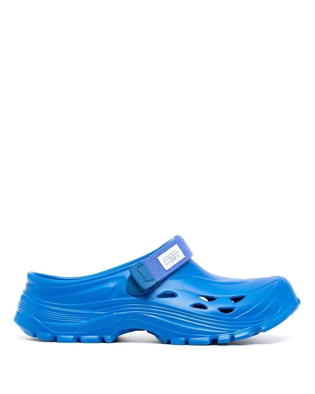 Suicoke Blue Mok Touch-Strap Mules