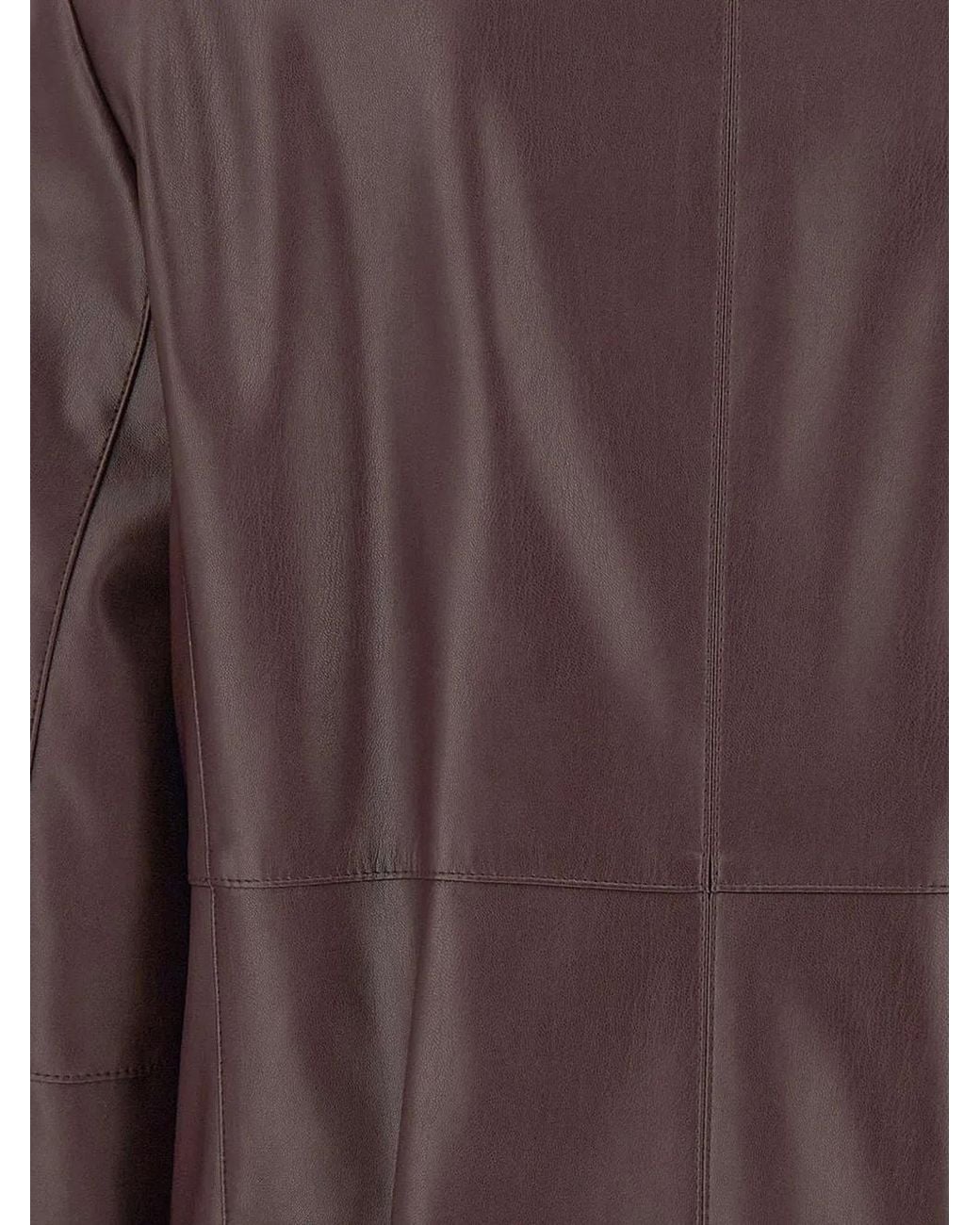 Elena Miro Brown Button-Up Jacket