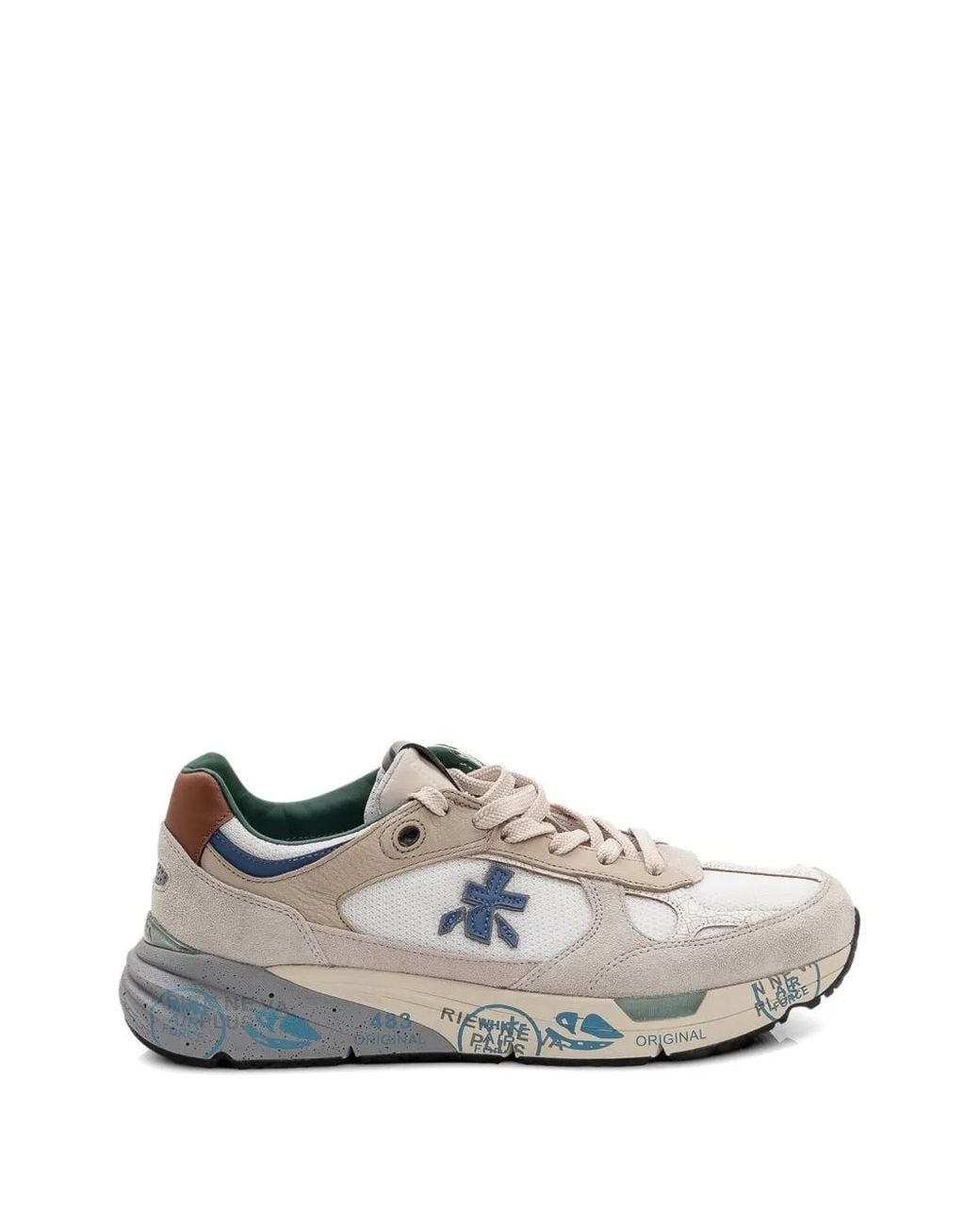 Premiata White Mase 25 8110 Sneakers for men