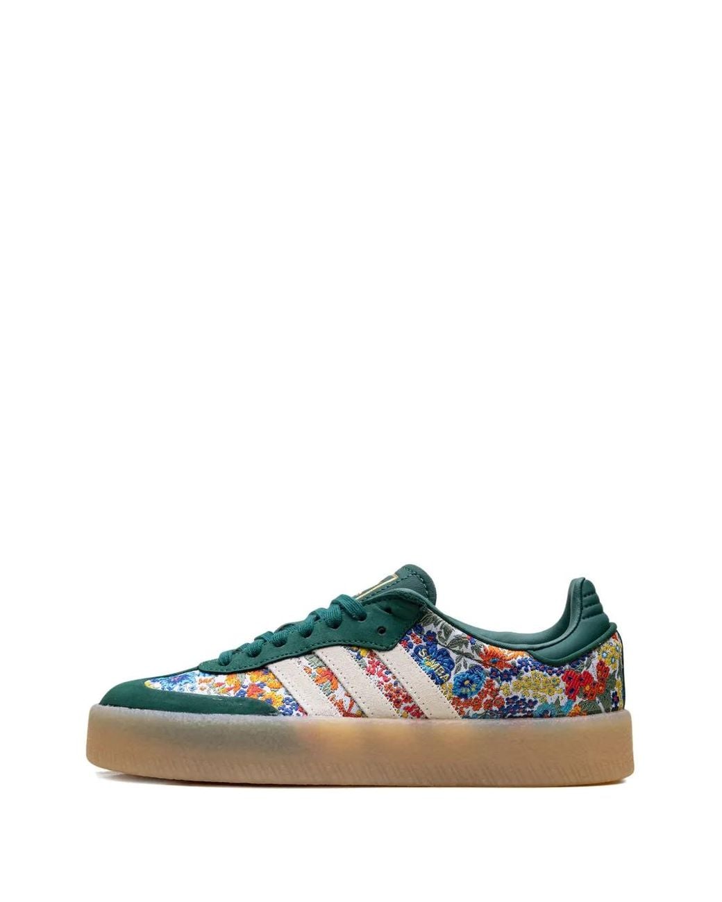 adidas X Liberty London Sambae "Liberty London Collegiate" in Green | Lyst
