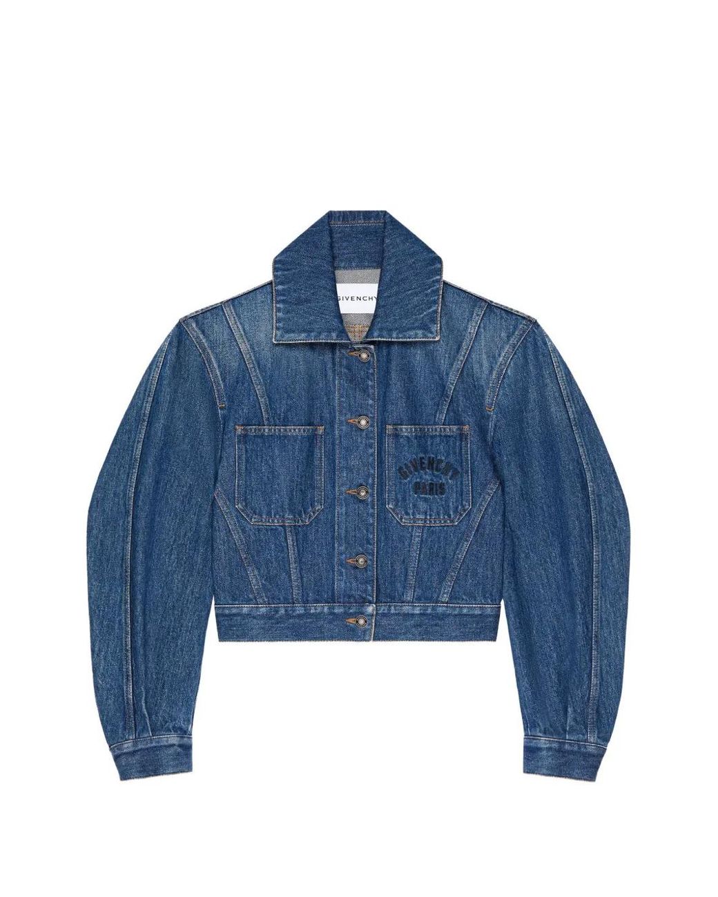 Givenchy Blue Cocoon Jacket