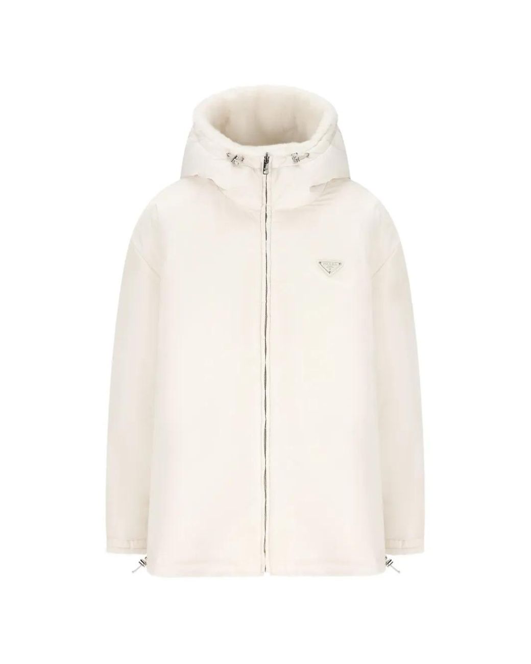 Prada White Reversible Aspen Jacket