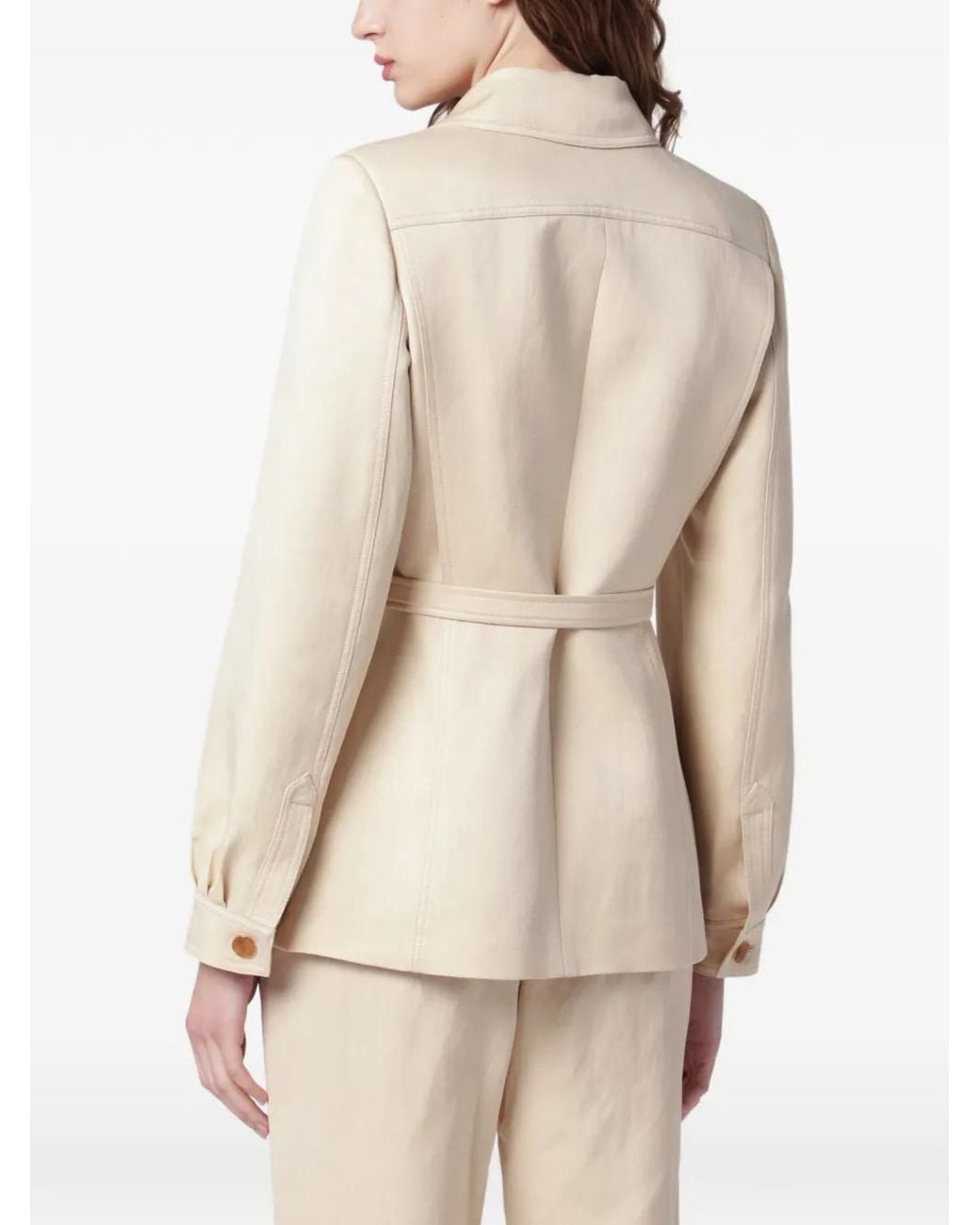 Blazé Milano Natural Single-Breasted Blazer