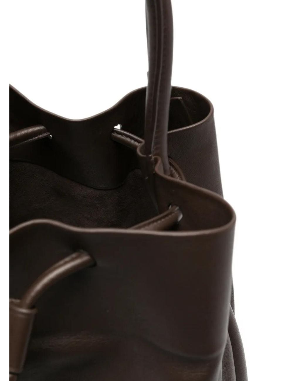 Uma Wang Black Medium Leather Tote Bag