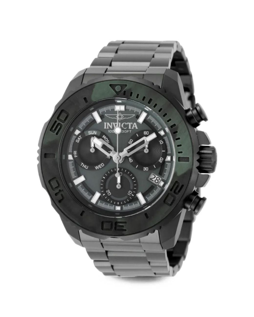 INVICTA WATCH Gray Montre Carbon Hawk Mm for men