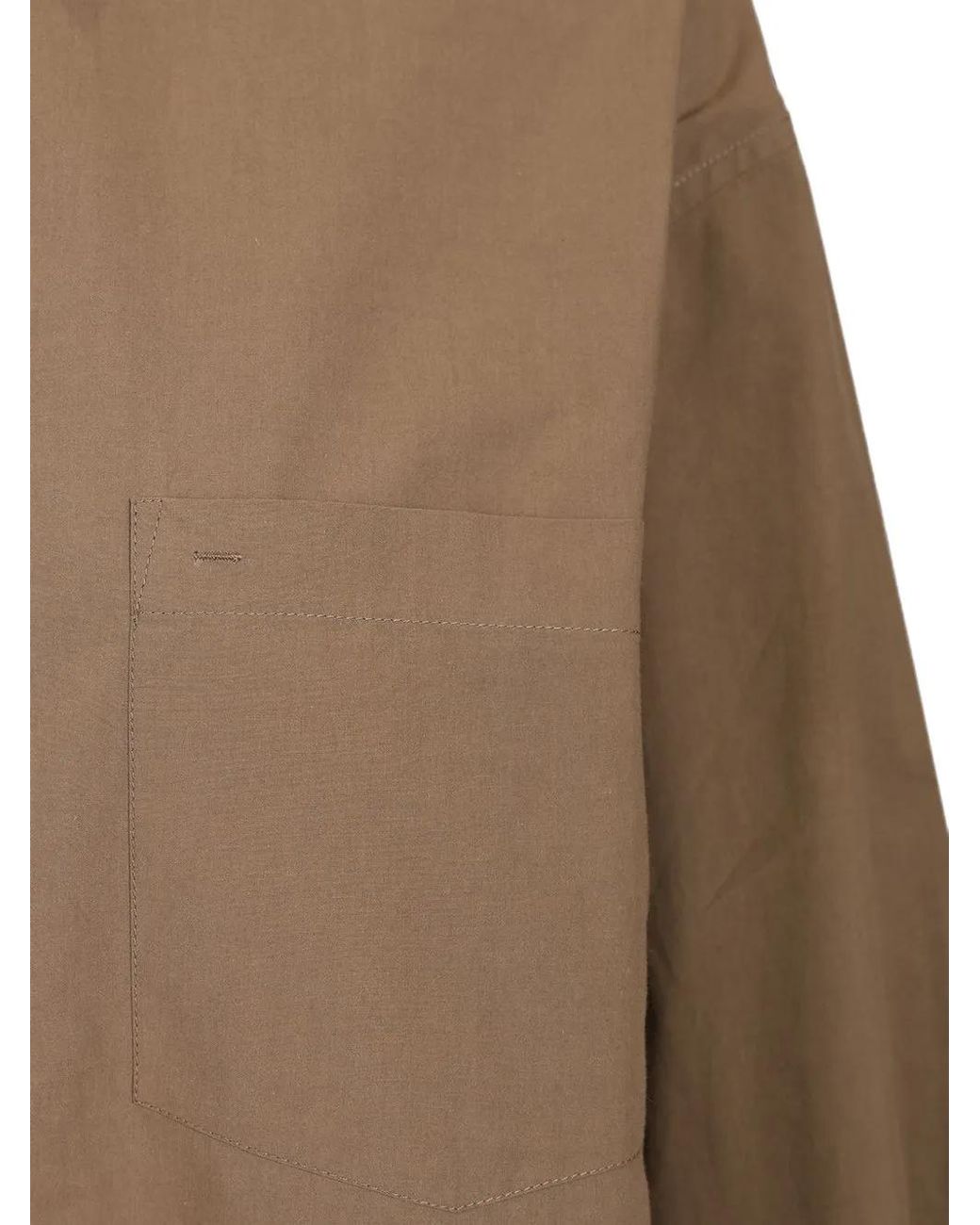 Matteau Brown Organic Cotton Shirt