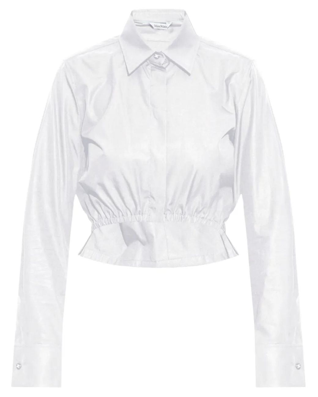 Camisa de algodón Max Mara de color White