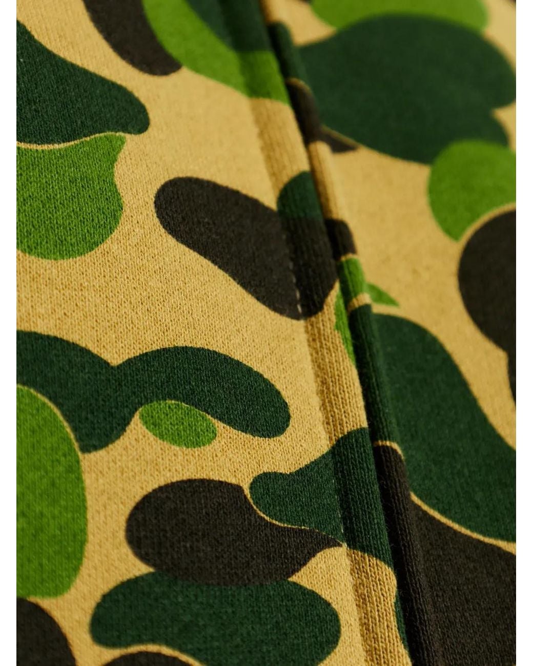 A Bathing Ape Green Camouflage Hoodie for men