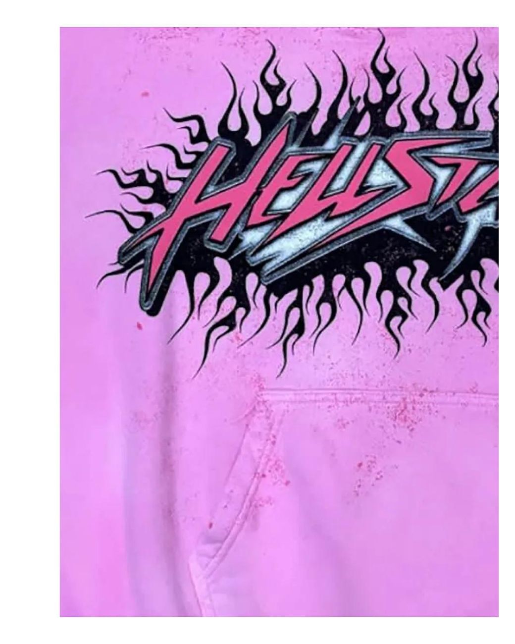 HELLSTAR Purple Brainwashed Hoodie for men