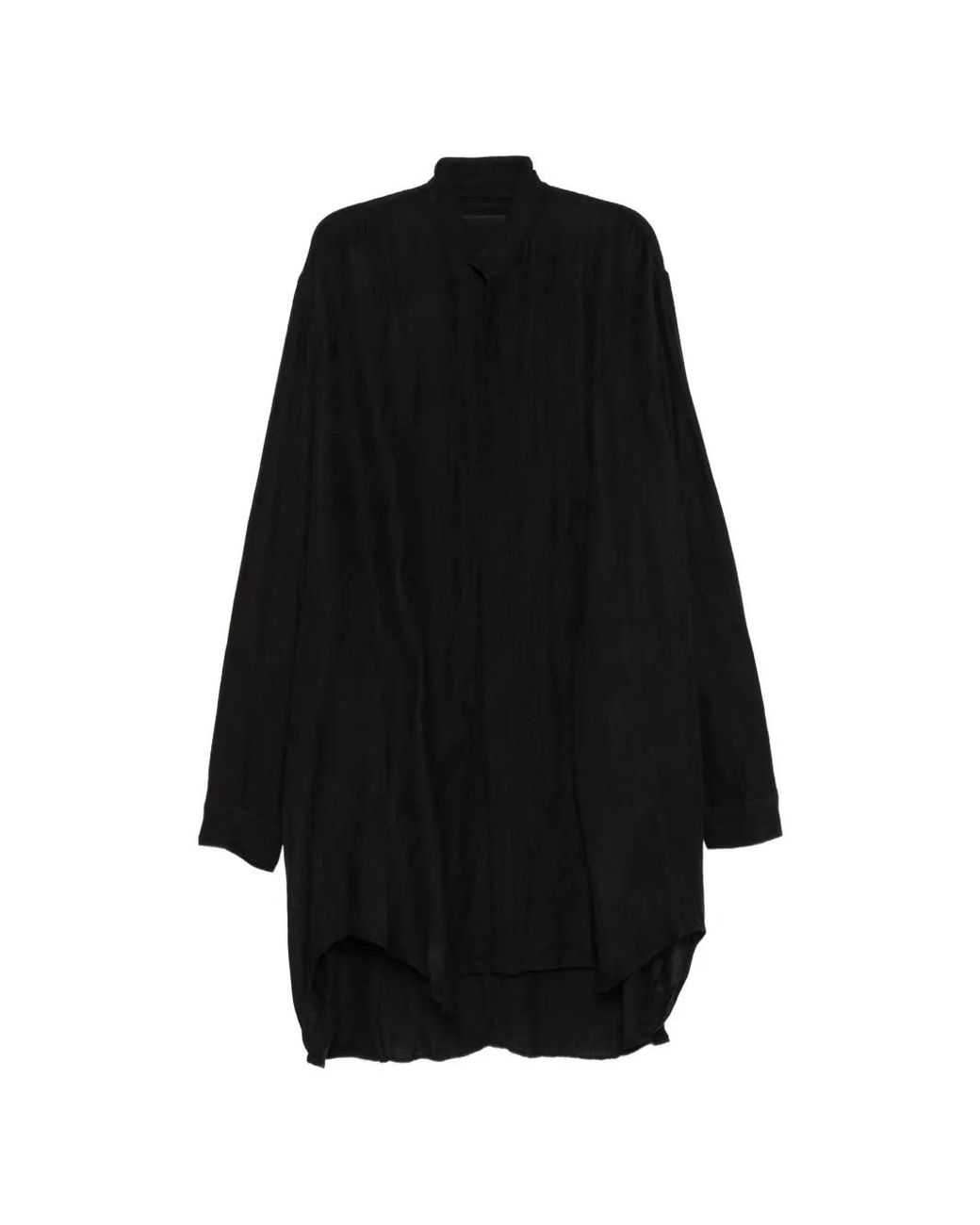 Julius Side Flow Hemd in Black für Herren