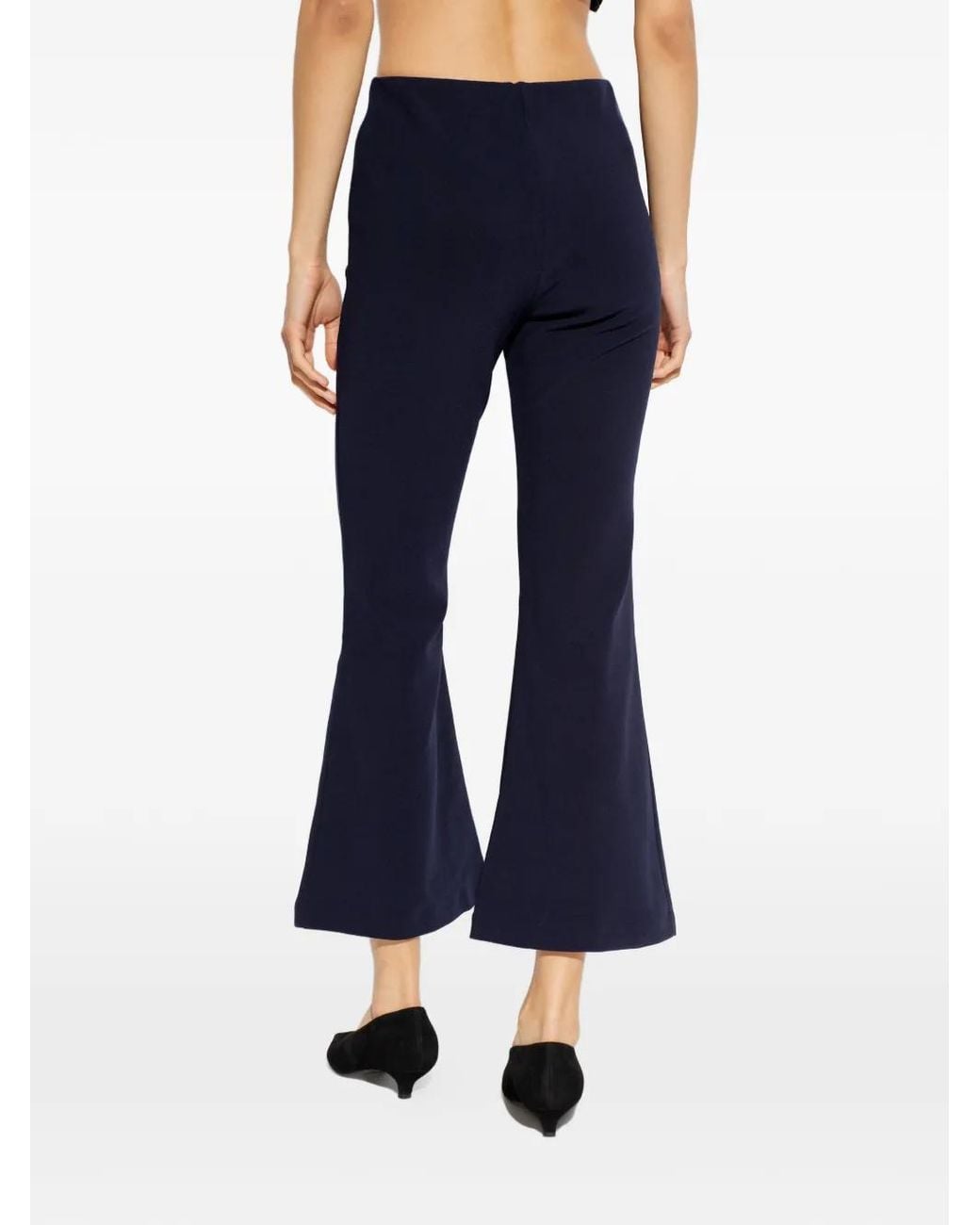 By Malene Birger Blue Vilanna Flared Trousers