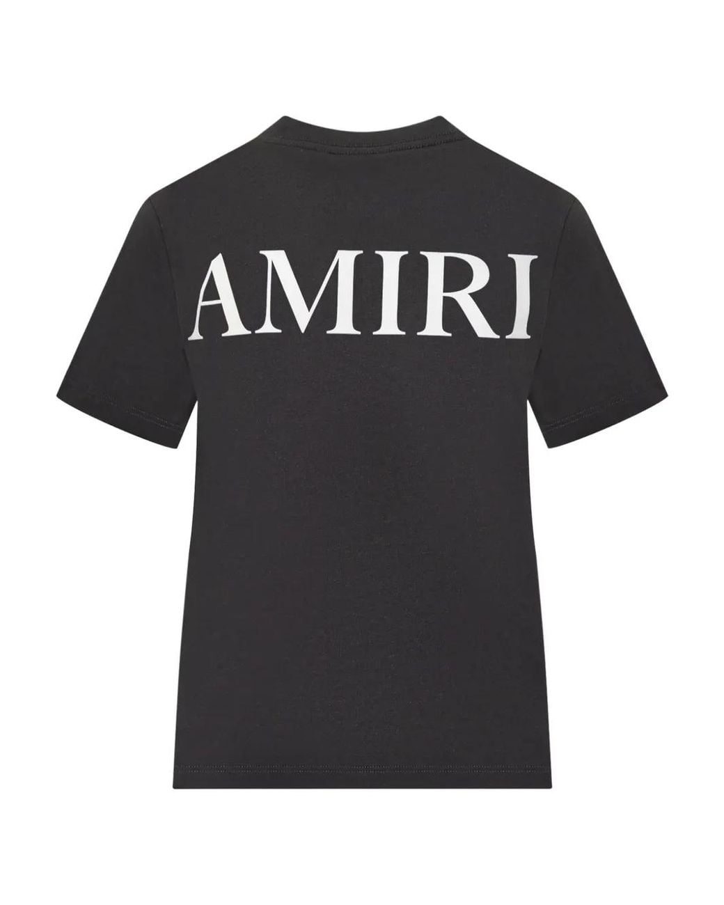 Amiri Black T-Shirt With Logo
