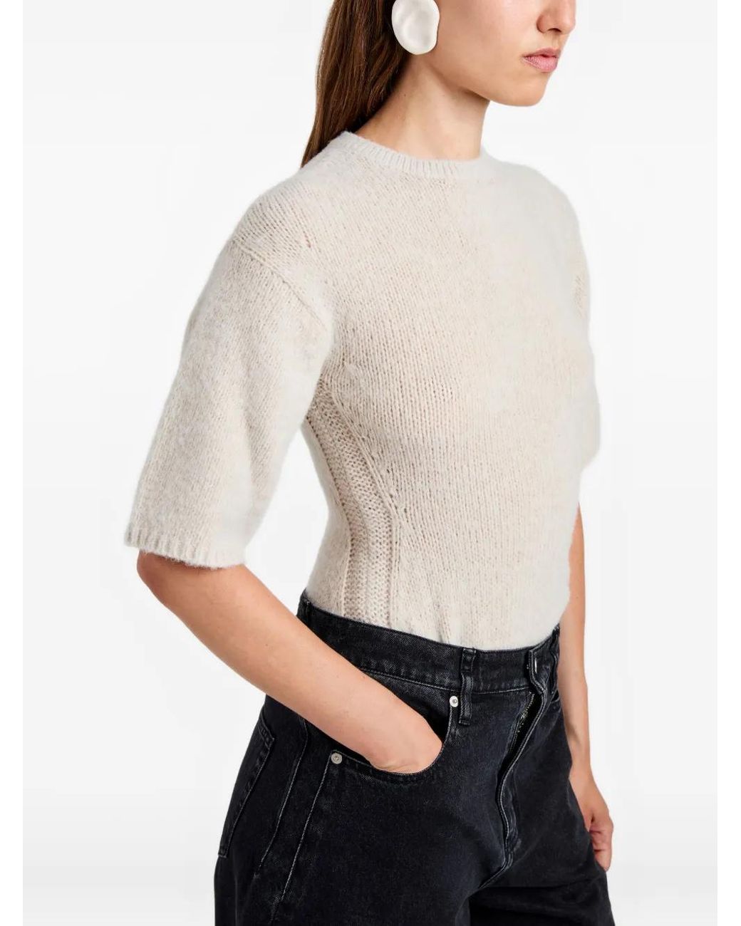 Proenza Schouler White Dana Sweater
