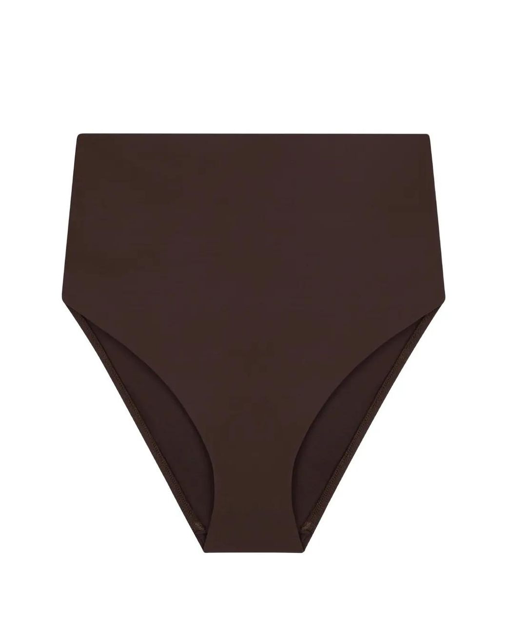 Bondi Born Brown Faith High-Waist Bikini Bottoms