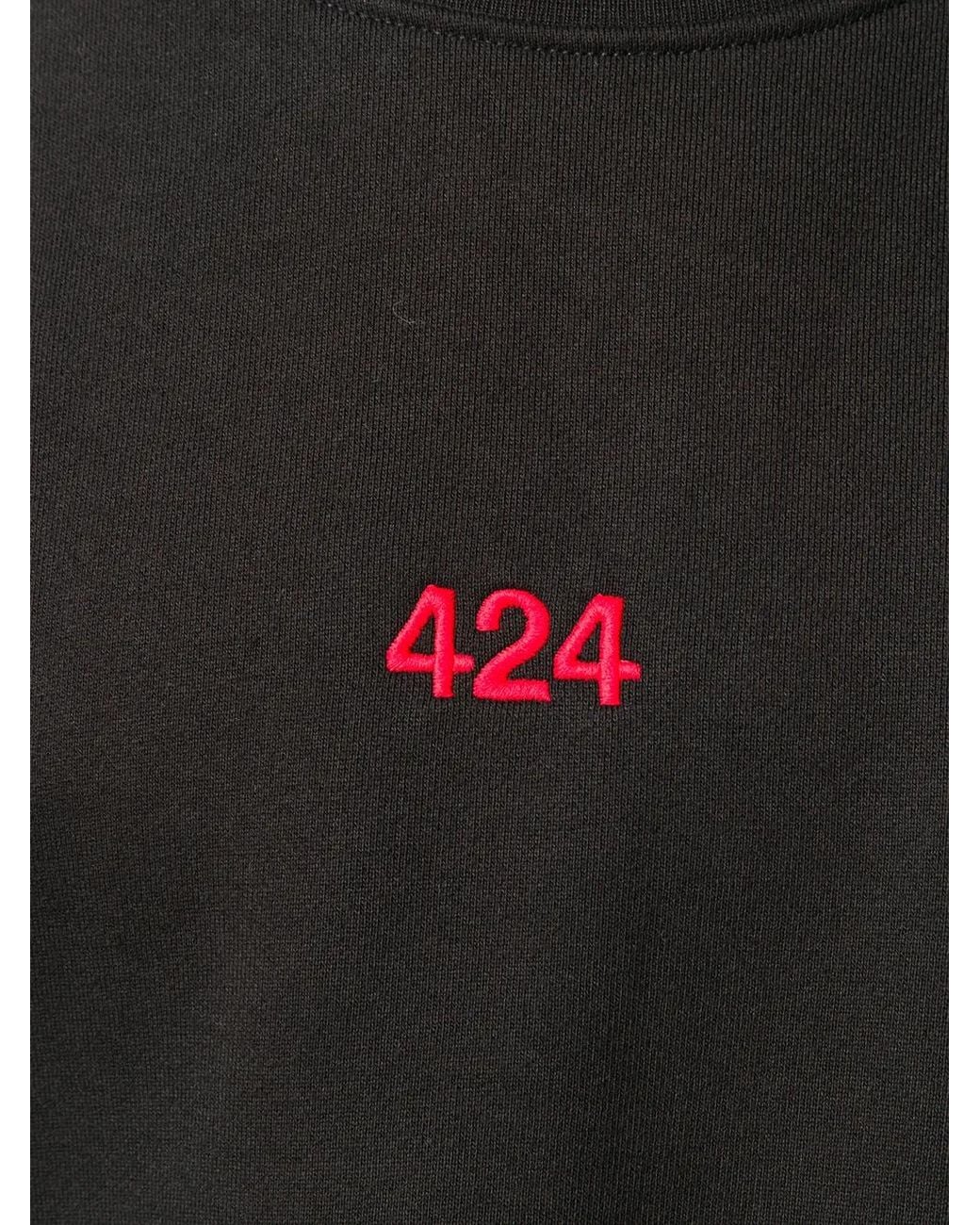 Sudadera Con Logo Estampado 424 de hombre de color Black